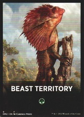 Jumpstart Theme Card - Beast Territory (9)